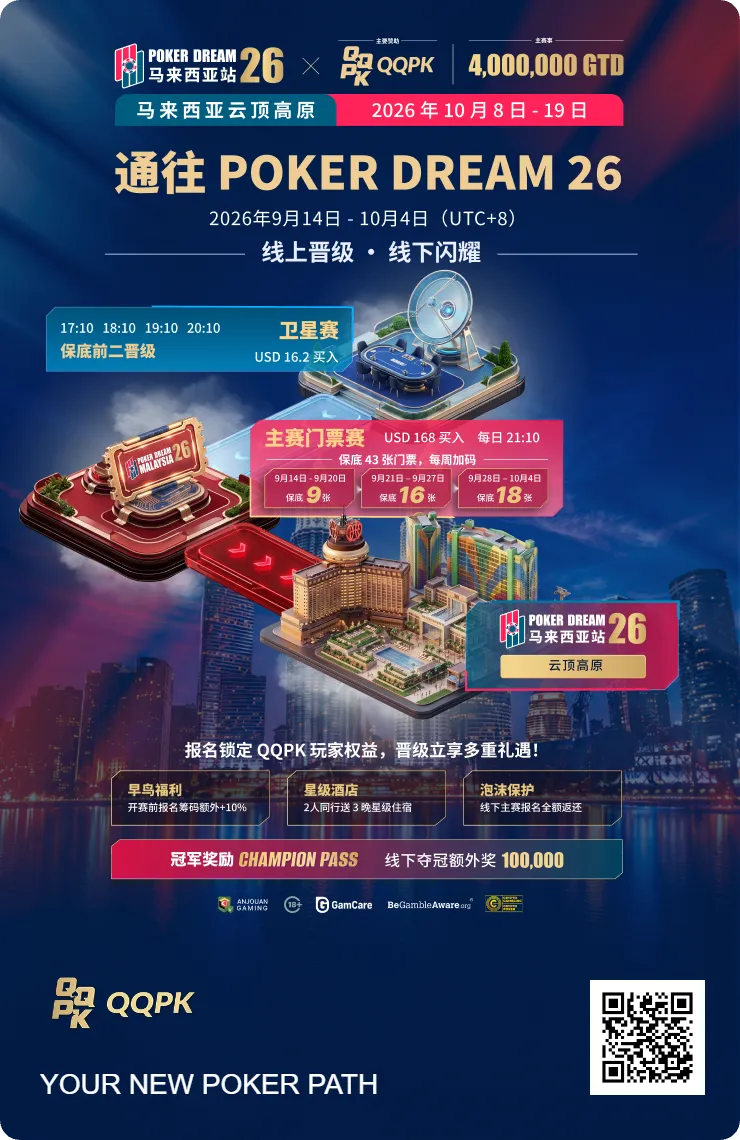 玩家整理籌碼，對應賽事中的下注尺度規劃